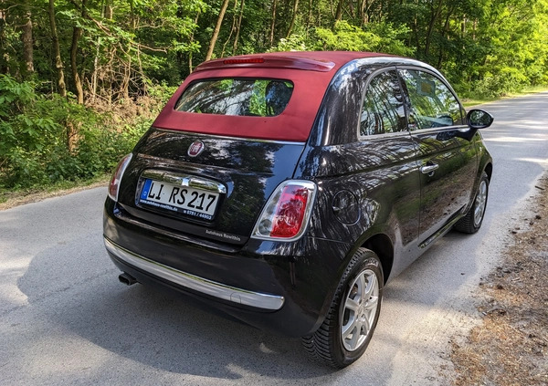 Fiat 500 cena 34900 przebieg: 106000, rok produkcji 2014 z Gryfów Śląski małe 742